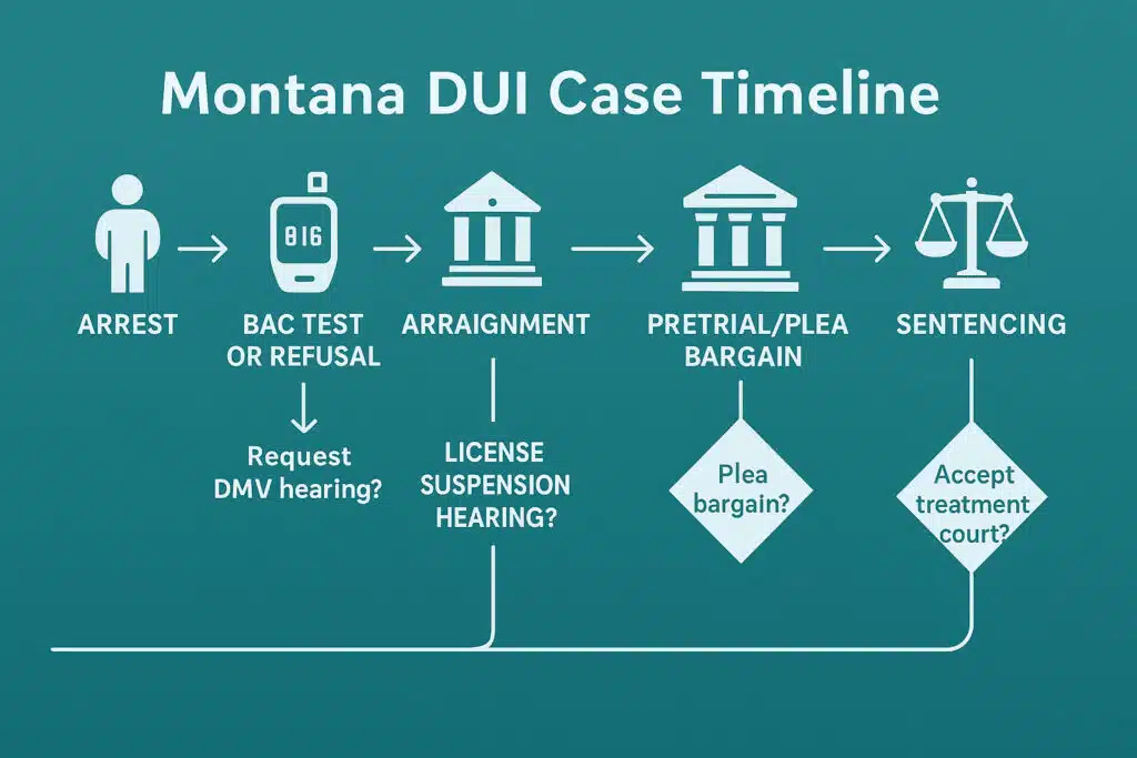 Montana DUI case time