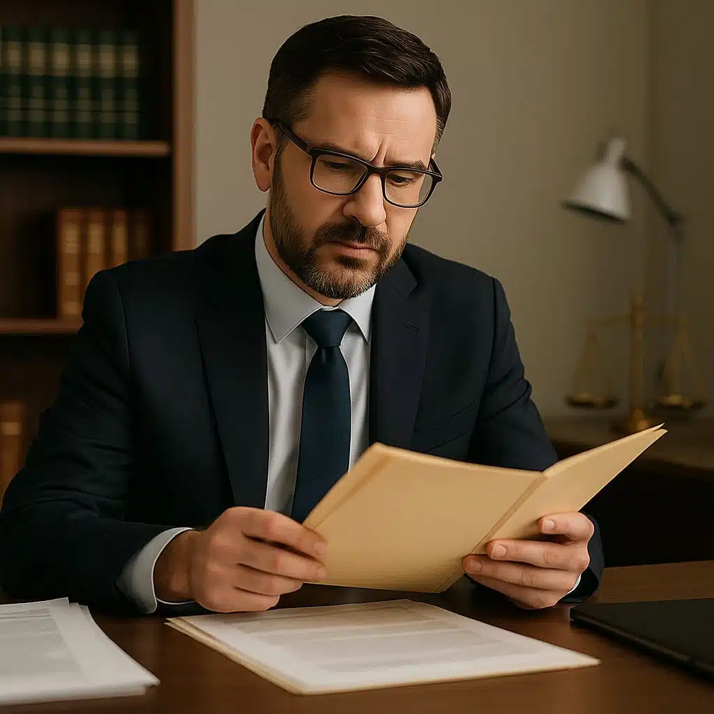 Criminal defense lawyer building case strategy for Montana client