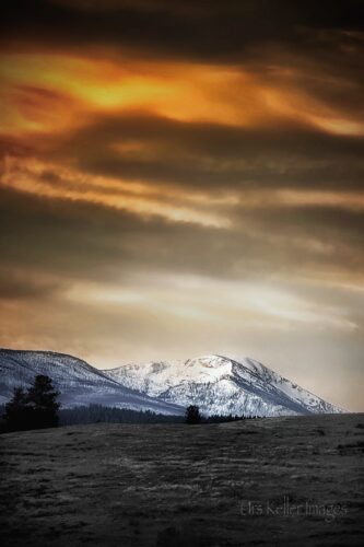 Picture of Montana mountains